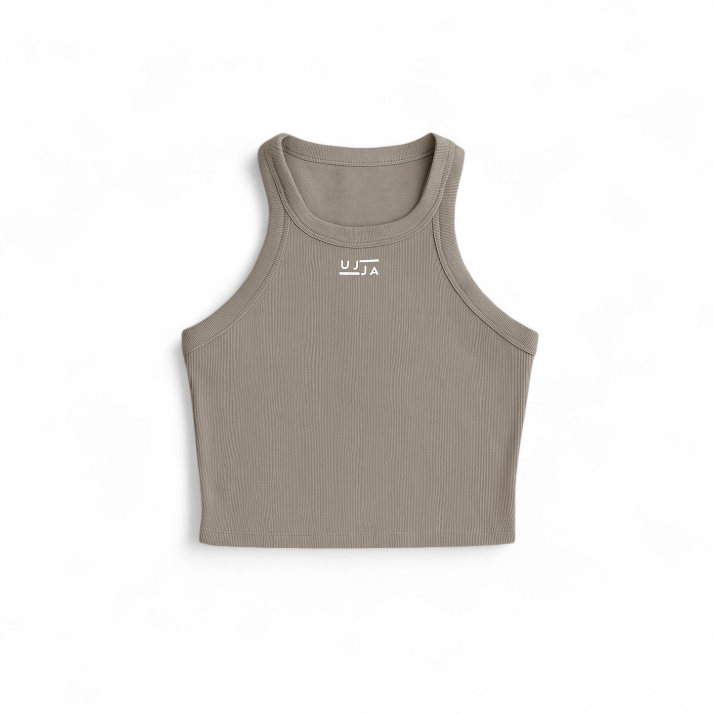 Femme Ribbed Tank - Beige
